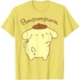 thumbnail image 1 of Pompompurin Logo Cute DTG Print Unisex T-Shirt,Cornsilk Color,Size 2XL, 1 of 5