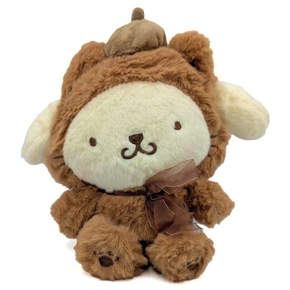 Pompompurin Neko Onesie - Hello Kitty 9" PJ Plush