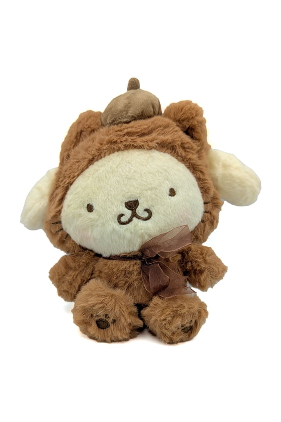 Pompompurin Neko Onesie - Hello Kitty 9" PJ Plush