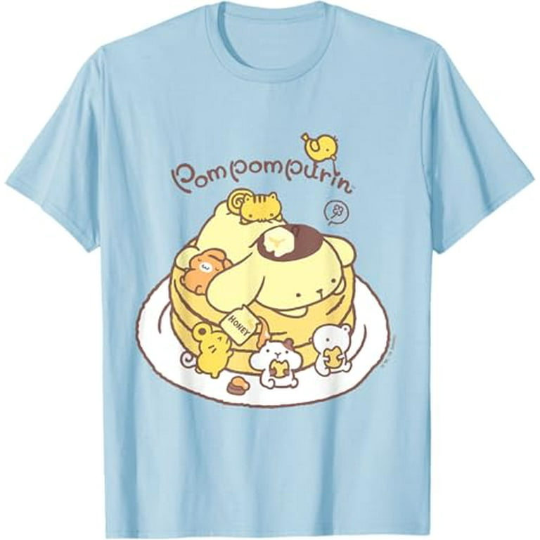 Pom Pom Purin Pancake Friends Tee Shirt Pom Pom Purin Pancake Friends Tee Shirt