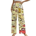 thumbnail image 1 of Pompompurin Womens Comfy Pajama PJ Pants Lounge Pants Sleepwear Drawstring PJ Bottoms Pants, 1 of 7