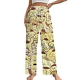 thumbnail image 1 of Pompompurin Womens Comfy Pajama PJ Pants Lounge Pants Sleepwear Drawstring PJ Bottoms Pants, 1 of 7