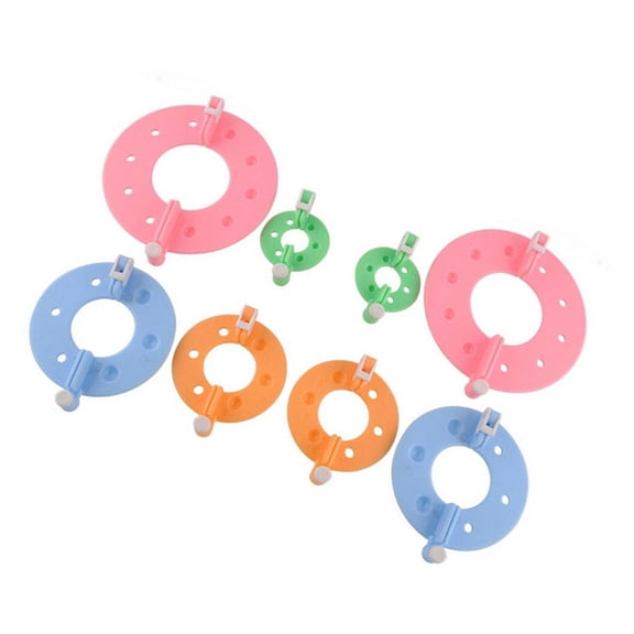 Pompoms Maker Kits, 4Pcs Different Sizes Pompoms Maker Fluff Weavers Needle Craft Wool Knitting Craft Tool Sets