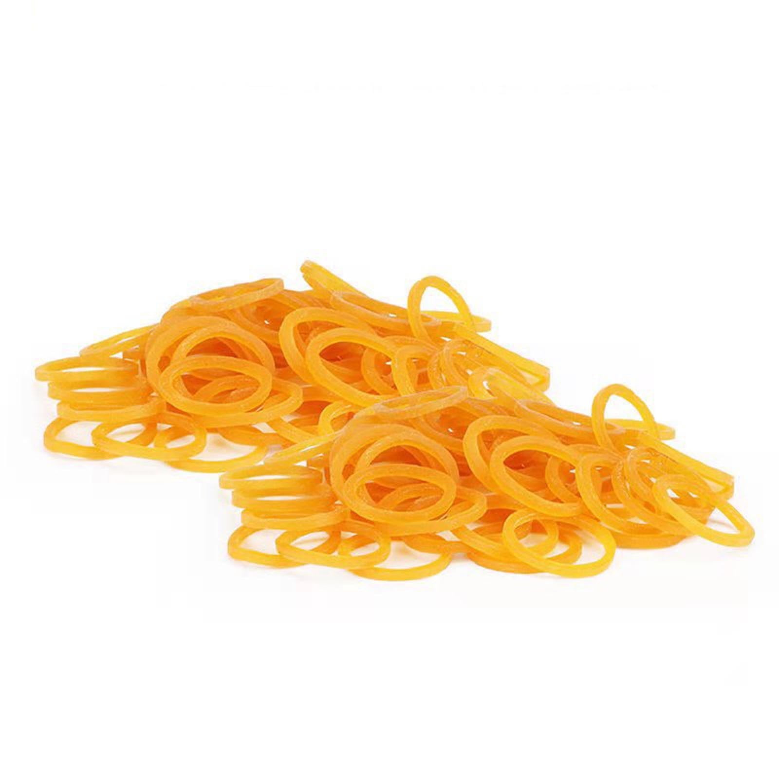 Pompotops 100/500 PCS Mini Small Rubber Bands for Women Girls Elastic