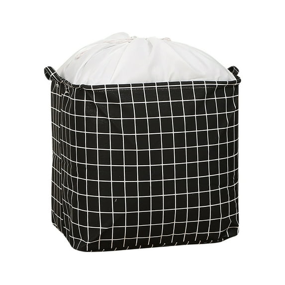 Pompotops 100L Large Capacity Drawstring Storage Bag, Clothing Storage Bag, Foldable Portable Storage Bag, Oversized Finishing Bag, Clothes Quilt Storage Bag