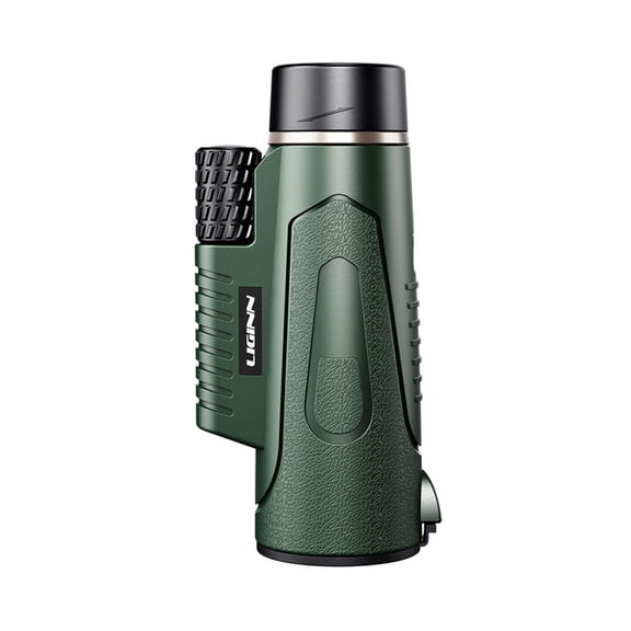 Pompotops 12x50 Monocular for Adults, Outdoor High Power Telescope, Mobile Phone Photography 12x Magnification Low Light Level Night Vision With Stable Tripod And Mobile Phone Holder