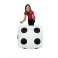 thumbnail image 1 of Pompotops 28cm Large Inflatable Dice Dot Diagonal Giant Toy Party Air, 1 of 7