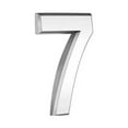thumbnail image 1 of Pompotops 3 Inch Silve Modern House Numbers Mailbox Numbers 0-9 Self-Adhesive Street Door Home Address Metal Numbers For Outside Or Inside Signs Easy Install, On Clearance, 1 of 3