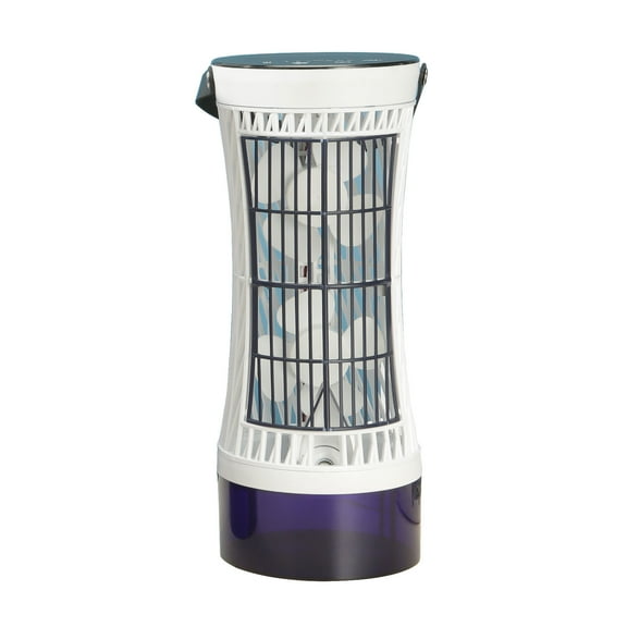 Pompotops 3600mAh Portable Automatic Remote Head Conditioner USB Personal Mini Conditioner With 3-Speed With Automatic Head Shaking For Home Office Bedroom,Desktop At, White