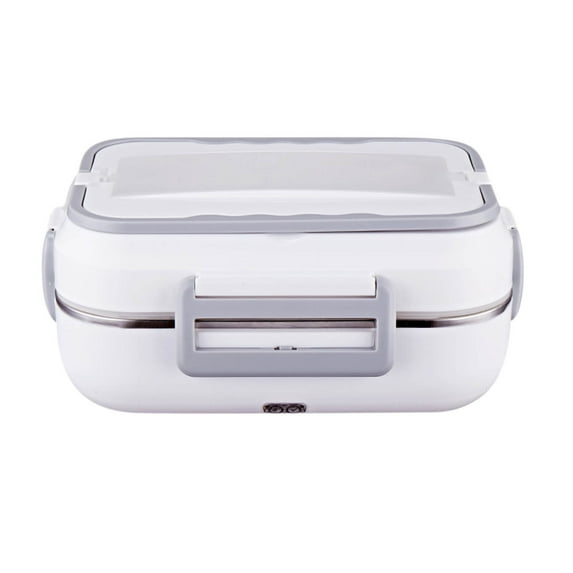 Pompotops 40W Electric Lunch Box Food Heated 12V 110V Fast Food Warmer Heater For Car/Truck/Home Portable Food Heating Boxes With 1.2L 304 Container