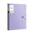 thumbnail image 1 of Pompotops Up to 50% off! 40 Page A4 Data Book, Music Score Folder, Certificate Collection Book, Test Paper Storage Book, Transparent Insert Folder, Purple, 1 of 4