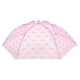 thumbnail image 1 of Vikakiooze Up to 50% Off! Foods Cover Umbrella Tent Mosquito Protection Mesh Screen Reusable Andoutdoor Picnic Bbq Food Covers Net for Fly & Mosquito 2 Pcs, Light Blue,Pink,Green, 1 of 9