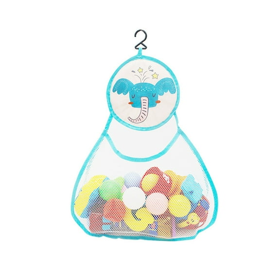 Pompotops Baby Bathtub Toy Mesh Rabbit Storage Bag Organizer Holder Bathroom Organiser, Home Savings!
