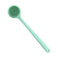 thumbnail image 1 of Pompotops Bath Shower Body Brush, Silicone Bath Brush With Long Handle, Soft Body Brush Back, Shower Wet, Green, 1 of 6