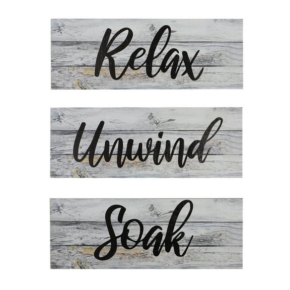 Vikakiooze Bathroom Wall Decor Bathroom Wall Arts Wash Your Hands Wood Sign