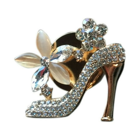 Pompotops Bling Car Accessories Perfume Clip Crystal Car Elegant Car Interior Decor