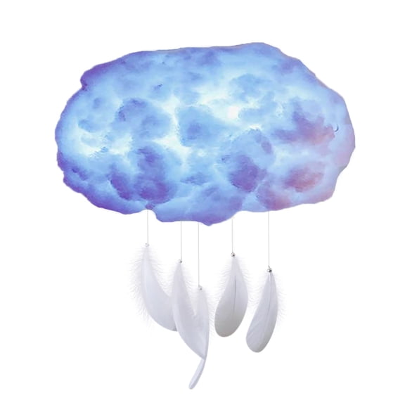 Vikakiooze Children Diy Led Warm White Clouds Lamp Night Light Cloud Creative Handmade 30Ml