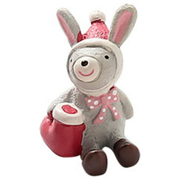 Pompotops Christmas Indoor Home Decorations Resin Crafts Small Decoration Christmas Santa Claus Snowman Christmas Tree Holiday Gift, Xmas Gift