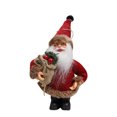 thumbnail image 1 of Vikakiooze Christmas Ornaments Fabric Plush Standing Santa Claus Doll Doll Pendant Christmas Ornament Desktop Ornament, 1 of 3