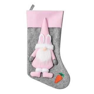 Pre-Filled Christmas Pink Sparkle Stocking/Trolls World Stylin' Barb/Knit  Cap