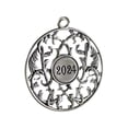 thumbnail image 1 of Pompotops Christmas Tree Decorations Ornaments Decorative Metal Pendants On The Christmas Tree In The Christmas Living Room, 1 of 8