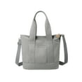 thumbnail image 1 of Pompotops Classic Crossbody Bag Handbag - Cotton Canvas Shoulder Bag With Upgraded Features Vintage Canvas Satchel Bag For Men Women, 1 of 8