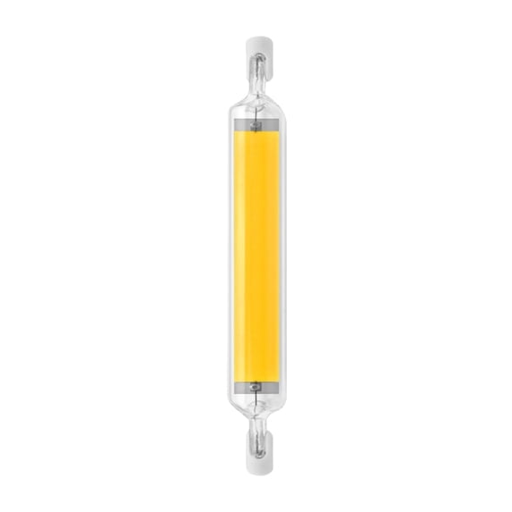 Pompotops Clearance Sales 10W Super Bright Dimmable Led R7s Glass Tube Cob Bulb Ceramics 78mm 118mm R7s