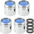 thumbnail image 1 of Pompotops Clearance Sales 18mm Regulator Nozzle Aerator, 2/4Piece Set Tap Bubbler Mixing Cartridge Faucet Strainer, 1 of 1