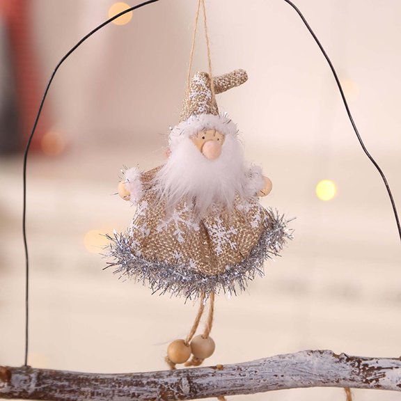Pompotops Clearance Sales 1PC Christmas Ornaments Gift Santa Claus Snowman Toy Doll Hang