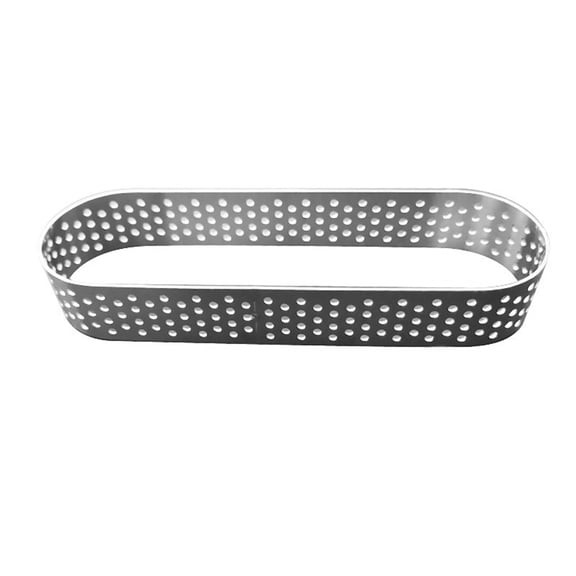 Pompotops Clearance Sales 1PC Kitchen Stainless Steel Oval Mouss Cake Cutter Baking Tool New