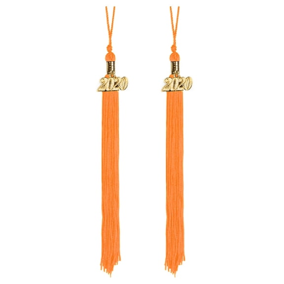 Pompotops Clearance Sales 2PCS 2020 Graduation Tassel Ceremonies Accessories Graduation Hat Decoration
