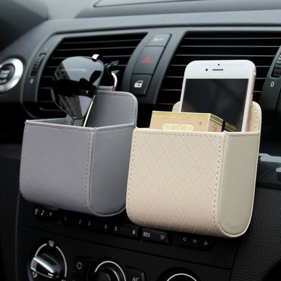 Pompotops Clearance Sales 2Pack Car Storage Organizer Multifunctional Car Phone Storage Bag Hanging Bag Storage Box Storage Box