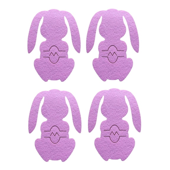 Pompotops Clearance Sales 4pcs Easter Cutlery Bag Set Festive Party Cutlery Decoration Bag Cutlery Decoration