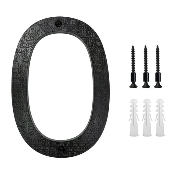 Pompotops Clearance Sales 5 Inch Modern Metal House Numbers Door Number House Address Letters And Numbers For Outside Signs