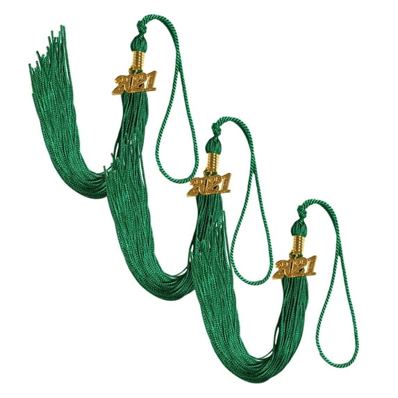 Pompotops Clearance Sales Academic Grade Graduation Tassels With 2021 Gold Pendants Graduation Grade Tassels