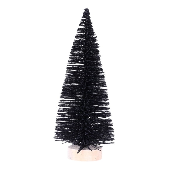 Pompotops Clearance Sales Christmas Tree Tree With Wood Base DIY Crafts Home Table Top Decor