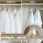 Pompotops Clearance Sales Closet Hanger Wonder Space Extension Hook Clothing Rack 6pcs