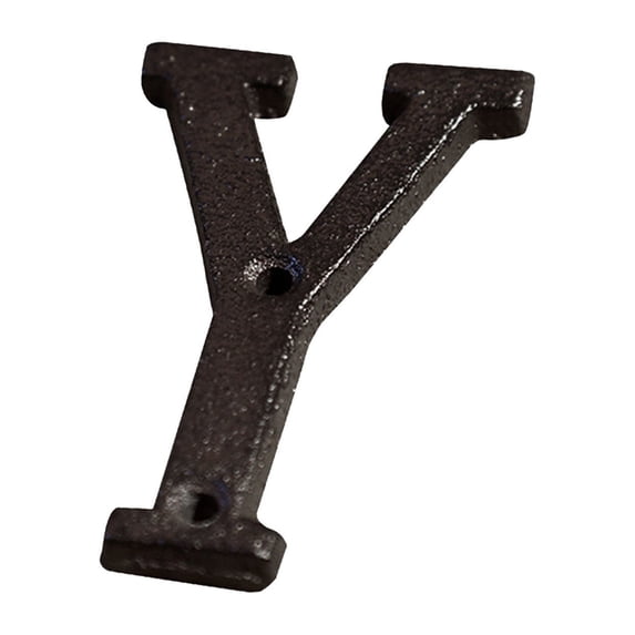 Pompotops Clearance Sales Creative Alloy Wrought Iron Number Letter Creative DIY House Letter