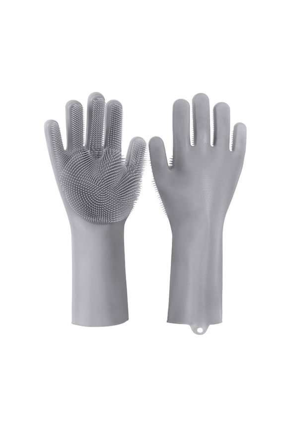 Clearance Sales Dishwashing Gloves Household Gloves And Dog Scratch And Snap Proof Pet Bathing Gloves