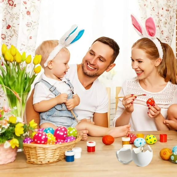Pompotops Clearance Sales Easter Irregular Eggs Scented Candle Soy Scented Candle Premiums Gift Box With Hand Gift