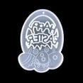 thumbnail image 1 of Pompotops Clearance Sales Easter Keychain Keyring Pendant Epoxy Resin Molds Easter Mould, 1 of 1