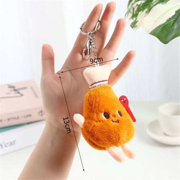 Pompotops Clearance Sales Fast Food Keychains For Kids Cool Keychain Accessories Keychains For Boys And Girls Food Party Favors
