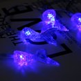 thumbnail image 1 of Pompotops Clearance Sales Fish Tail Marine Model Light String Decoration Light 10 LED 1.65M, 1 of 7