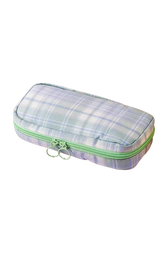 Clearance Sales High Beauty Style Super Large Capacity Student Pen Bag Makeup Bag Storage Bag