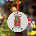 thumbnail image 1 of Pompotops Clearance Sales Iron Art Personalized Survived Family Of Ornament 2020 Christmas Holiday Decor, 1 of 4
