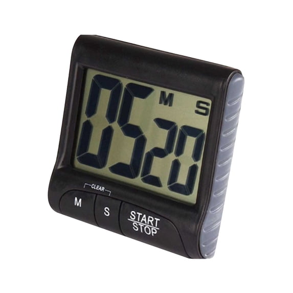 Pompotops Clearance Sales Kitchen Timer, Digital Timer For Cooking, Large LCD Digital Display With Alarm, Classroom Timer, Timer For Cooking, Learning, Teaching, Exercise And Game