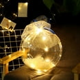 thumbnail image 1 of Pompotops Clearance Sales LED Balloons Luminous Decorate Women Festival Birthday Party Decoration, 1 of 2