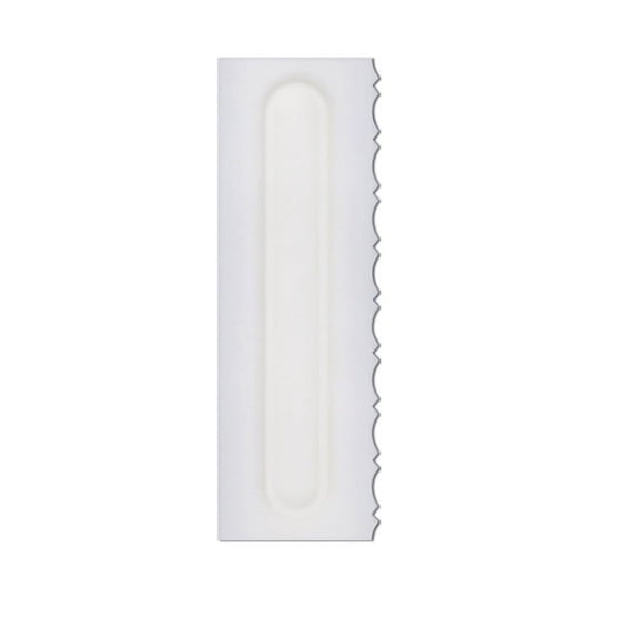 Pompotops Clearance Sales Multifunctional Cake Cream Scraper Plastic Scraper Fondant Cake Decoration