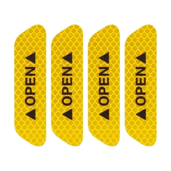 Pompotops Clearance Sales OPEN Car Sticker Open Door Reminde Sticker Car Decoration Sticker