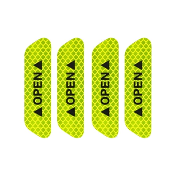 Pompotops Clearance Sales OPEN Car Sticker Open Door Reminde Sticker Car Decoration Sticker